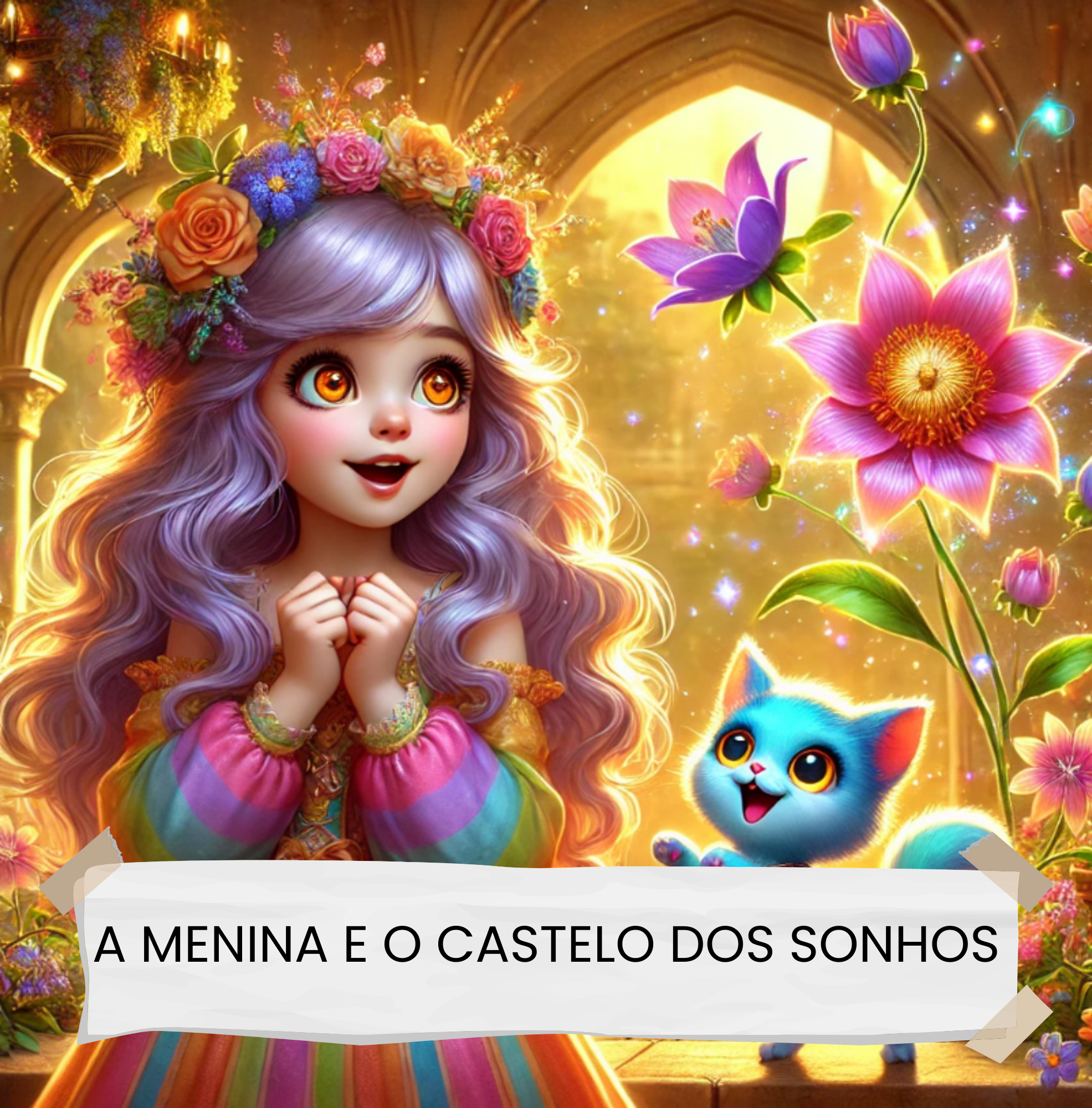 a menina e o castelo dos sonhos