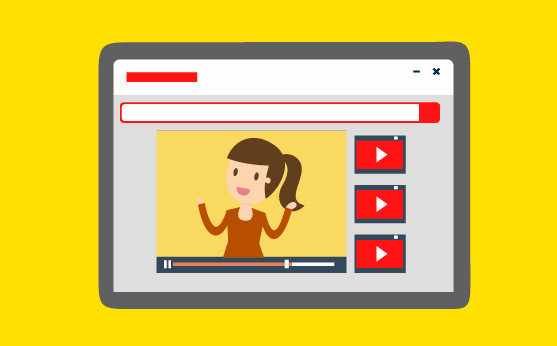 visualizações no youtube menina