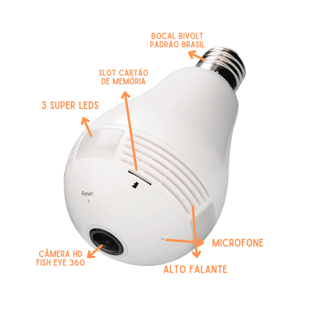 lâmpada espiã promoção